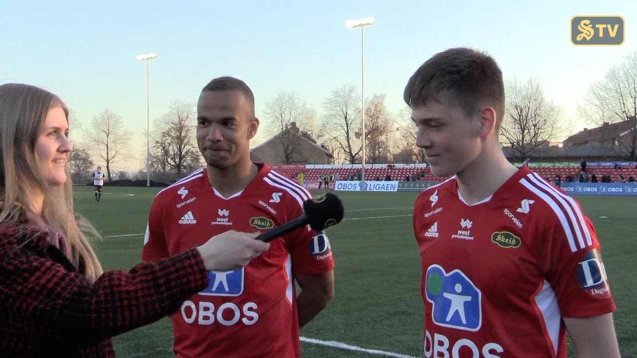 Intervju med Johnny og Jakob etter Skeid - Brann